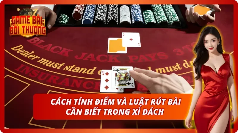 Thông tin cơ bản về cách tính điểm và luật rút bài trong Blackjack